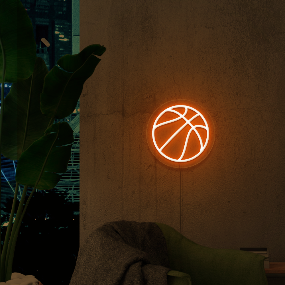 Basketball Neon Sign