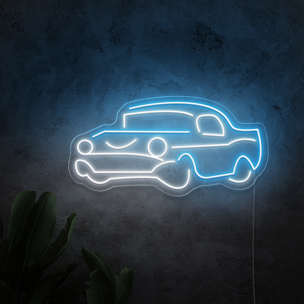 Classic Car Neon Sign