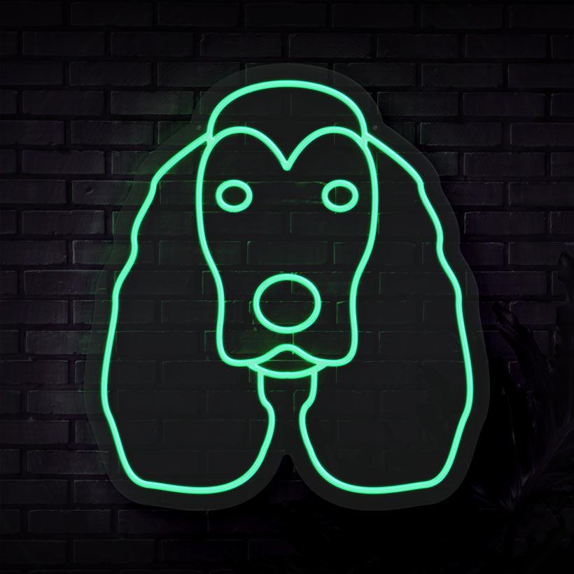Cocker Spaniel Neon Sign