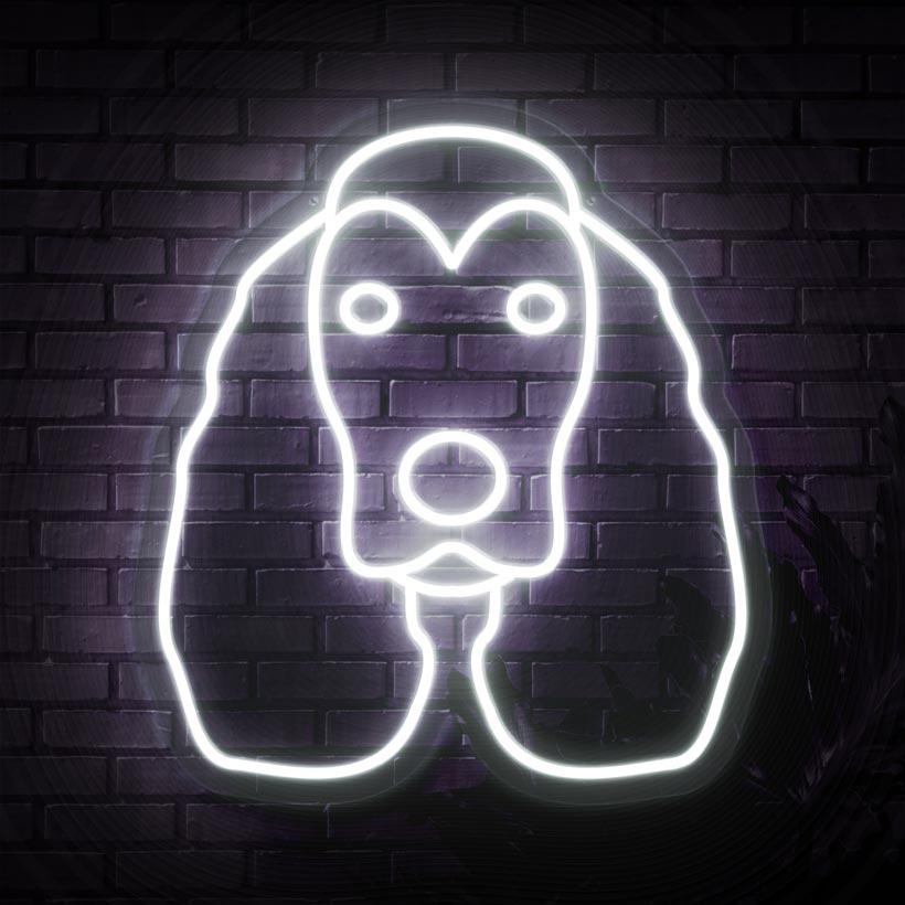 Cocker Spaniel Neon Sign
