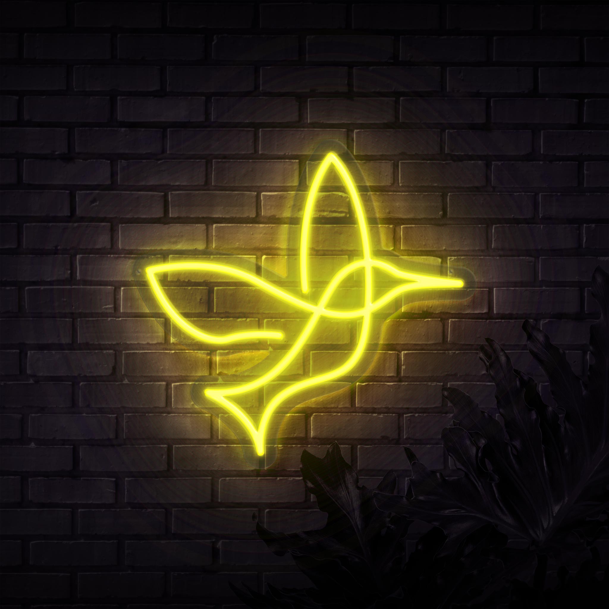 Hummingbird Neon Bird Sign