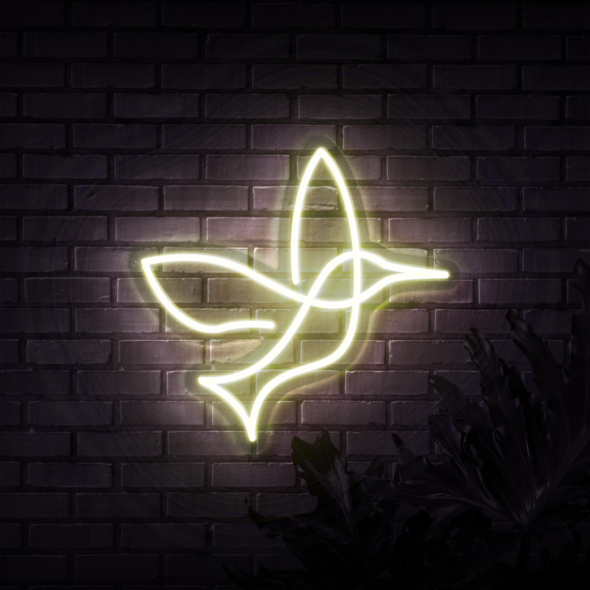 Hummingbird Neon Bird Sign