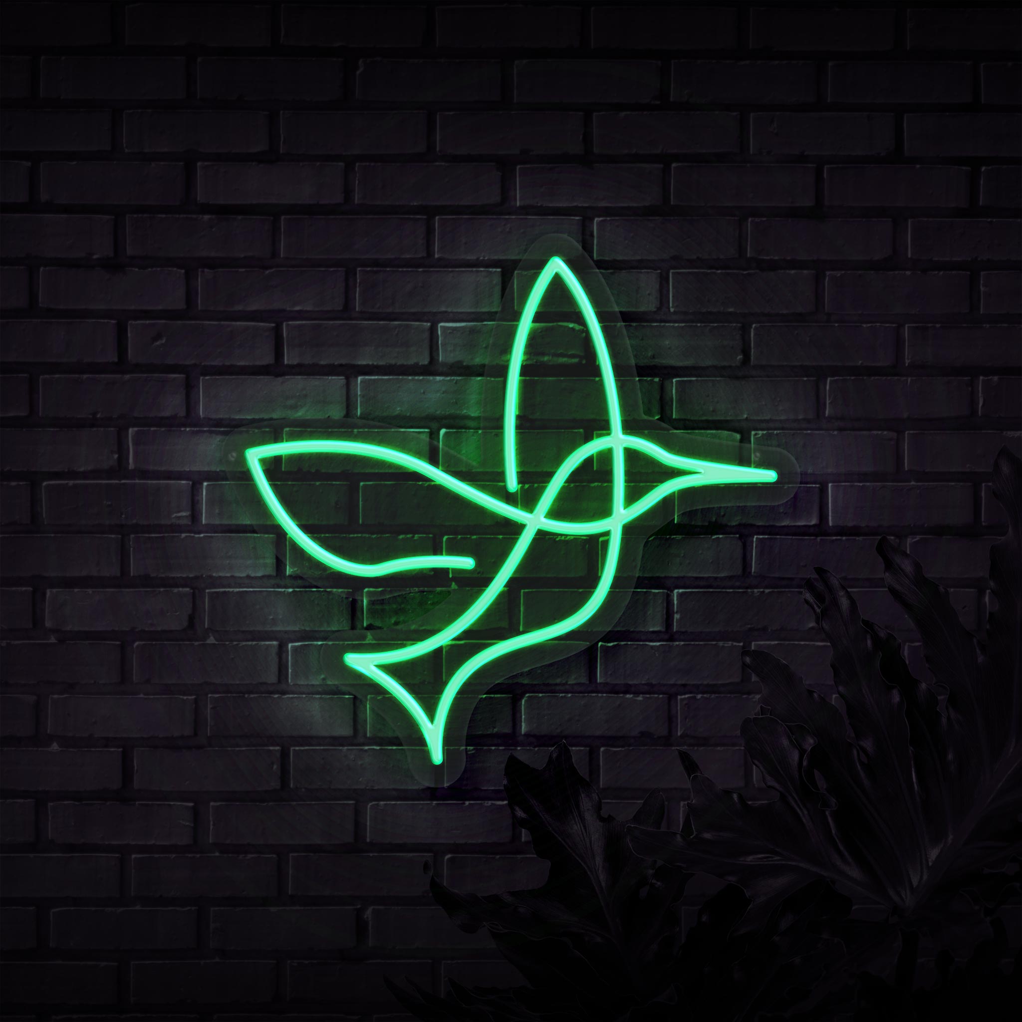 Hummingbird Neon Bird Sign