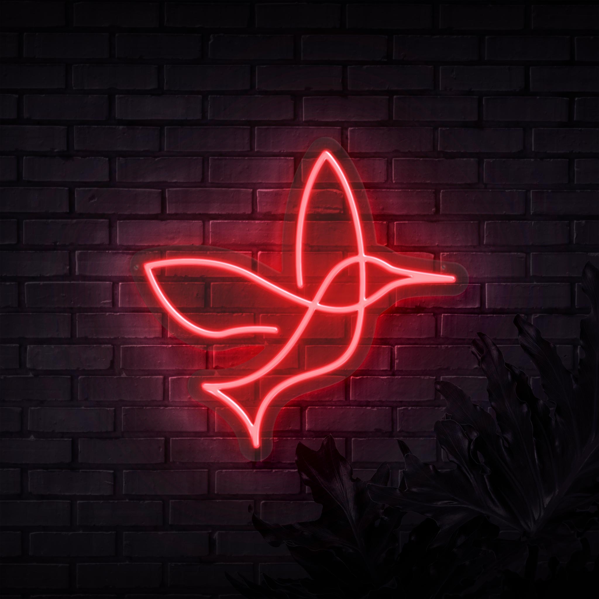 Hummingbird Neon Bird Sign