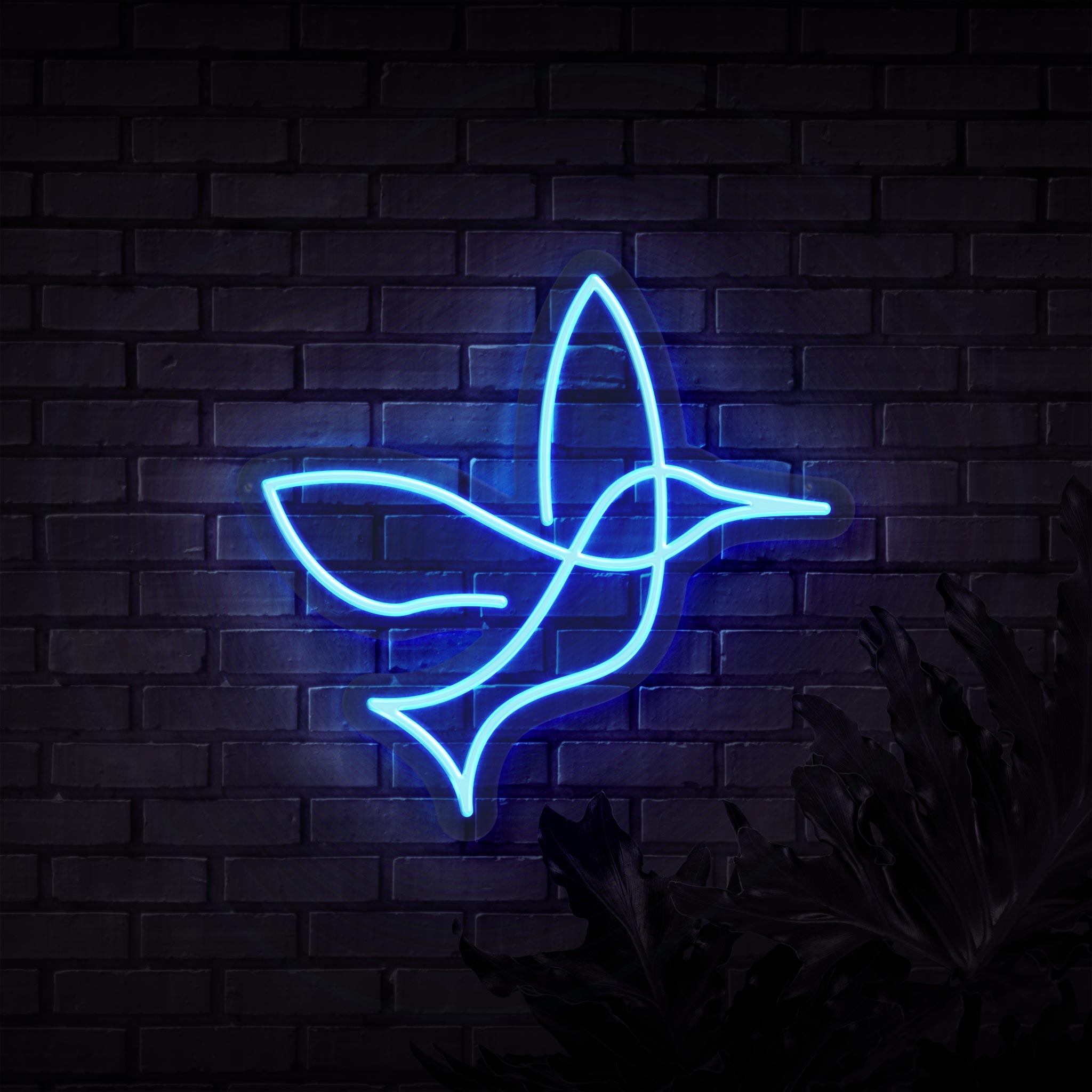 Hummingbird Neon Bird Sign
