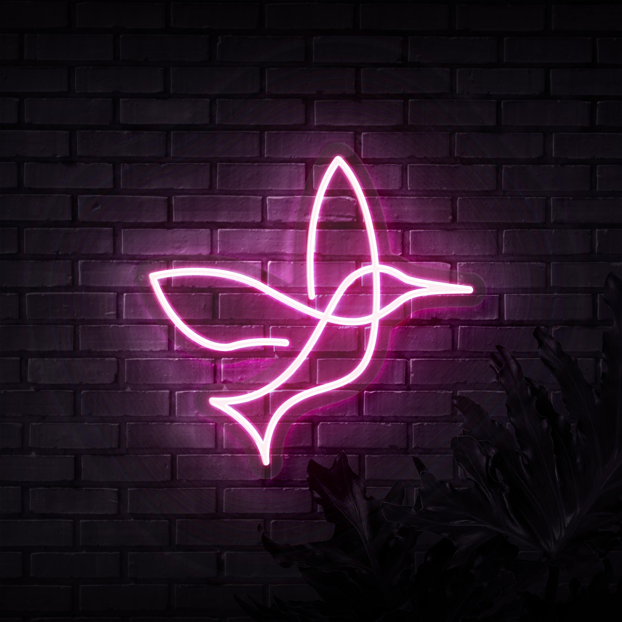 Hummingbird Neon Bird Sign