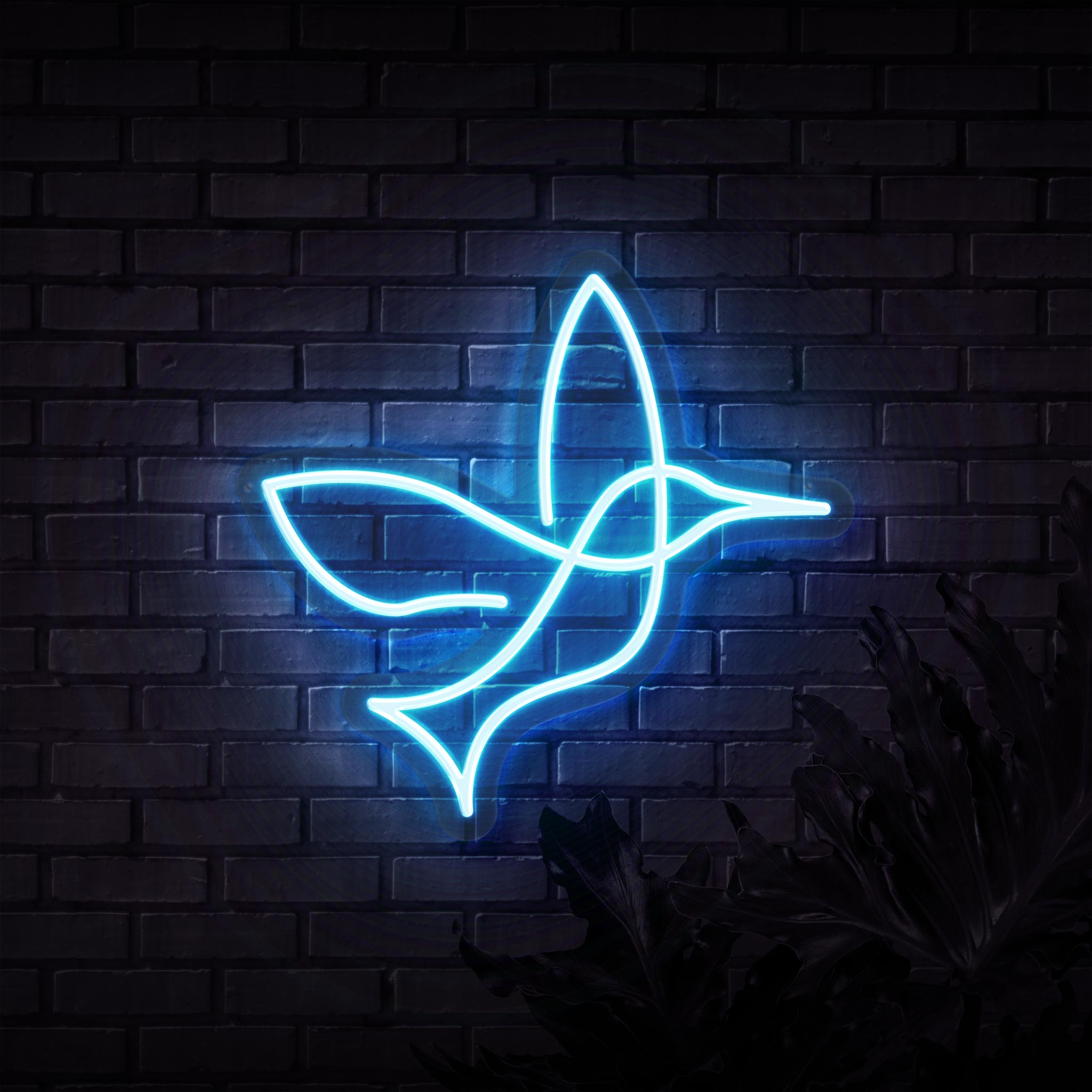 Hummingbird Neon Bird Sign