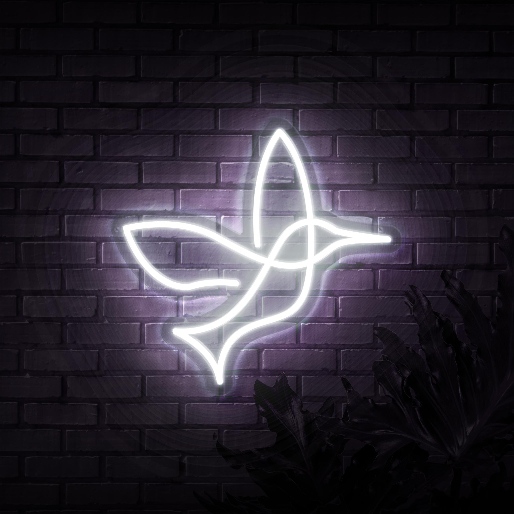 Hummingbird Neon Bird Sign