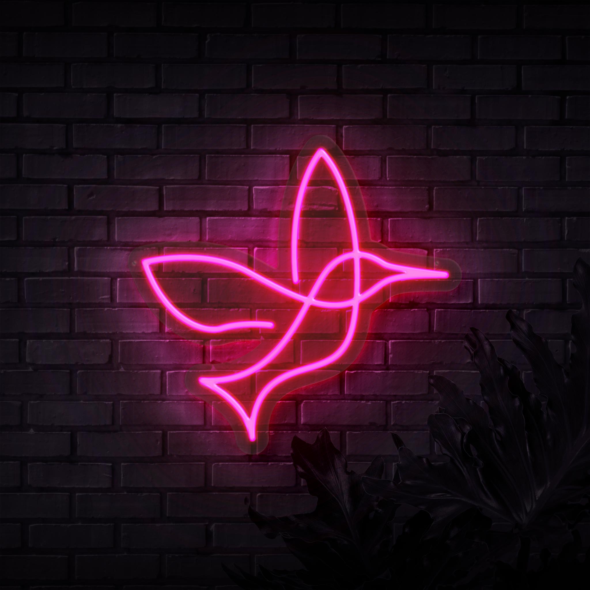 Hummingbird Neon Bird Sign