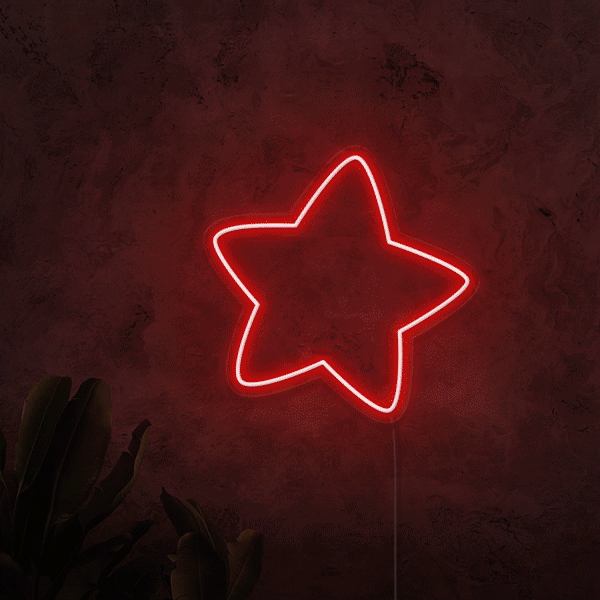 Star Neon Sign