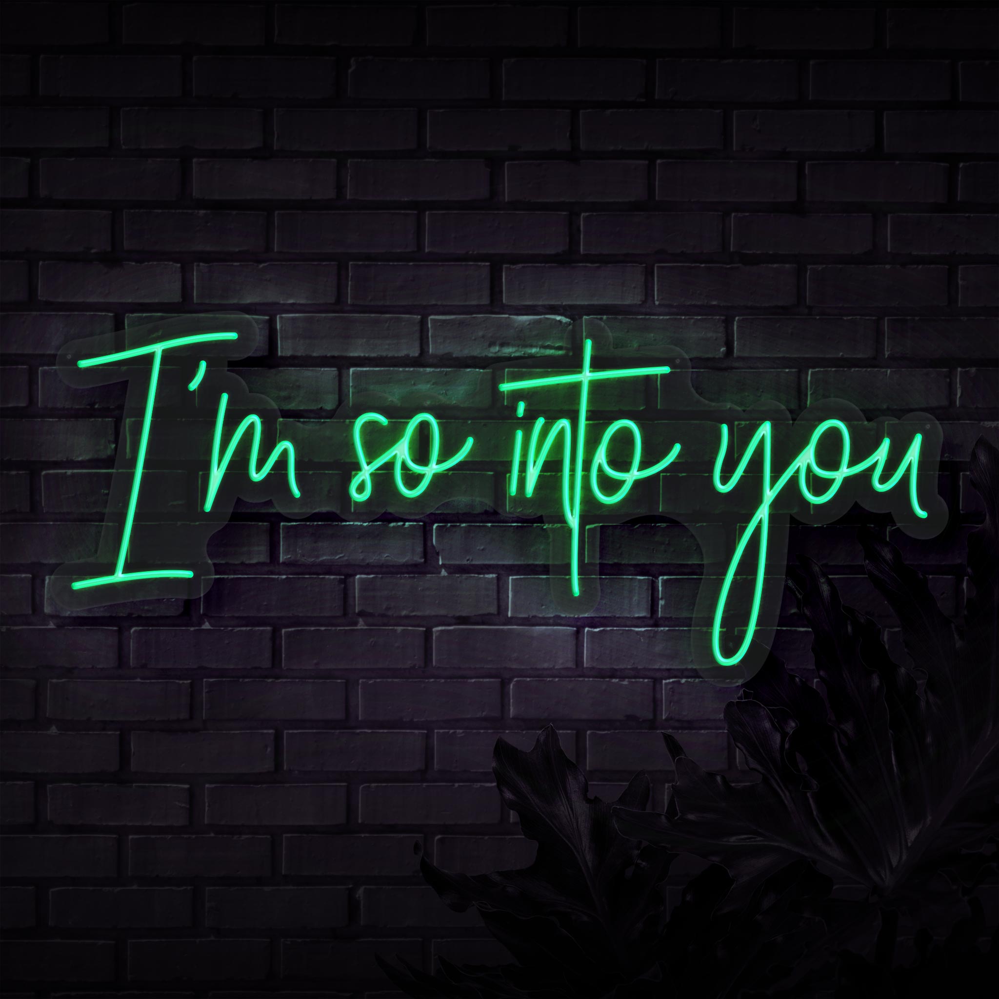 I'm So Into You Neon Sign