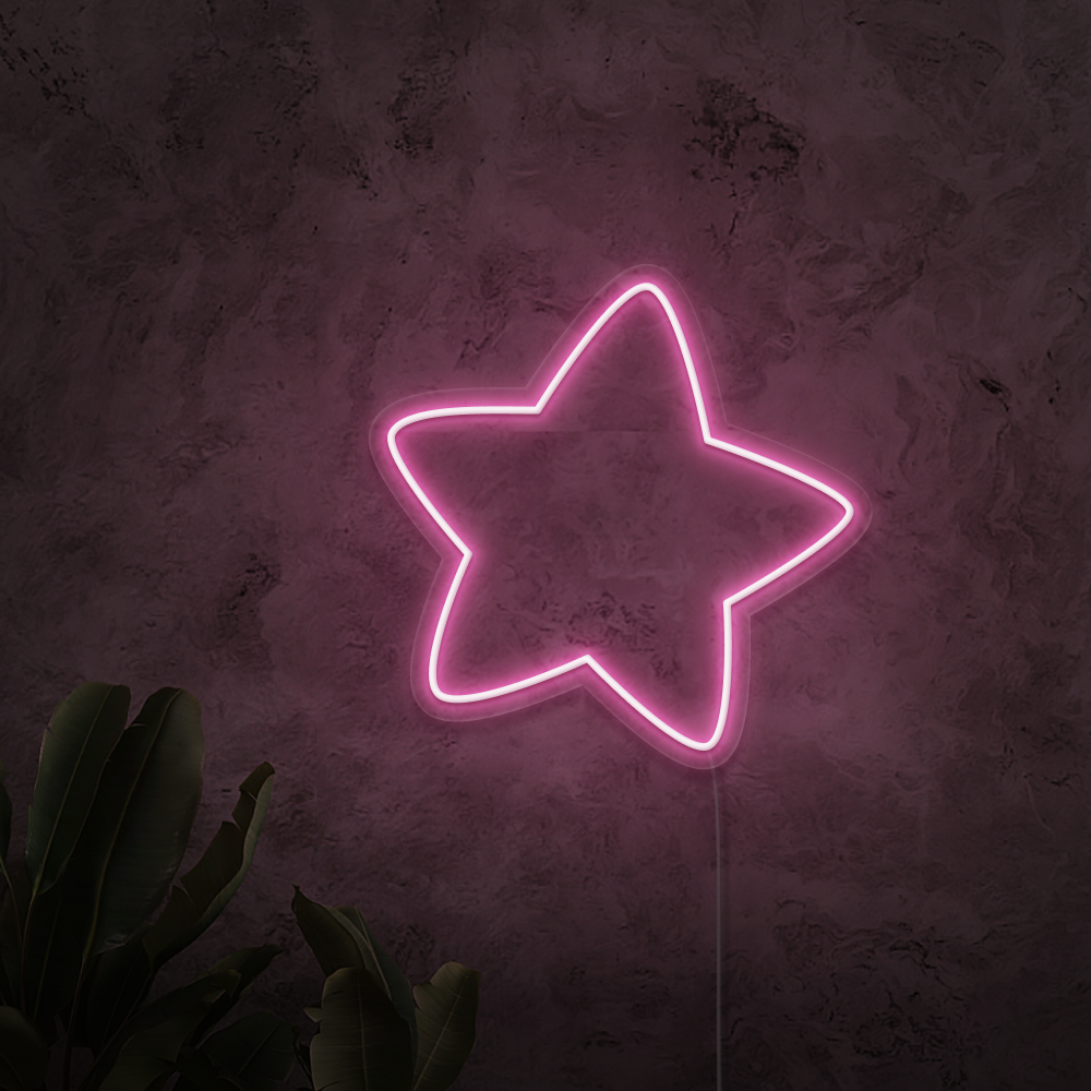 Star Neon Sign