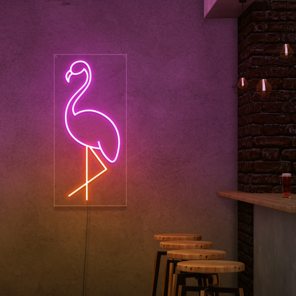 Flamingo Neon Light