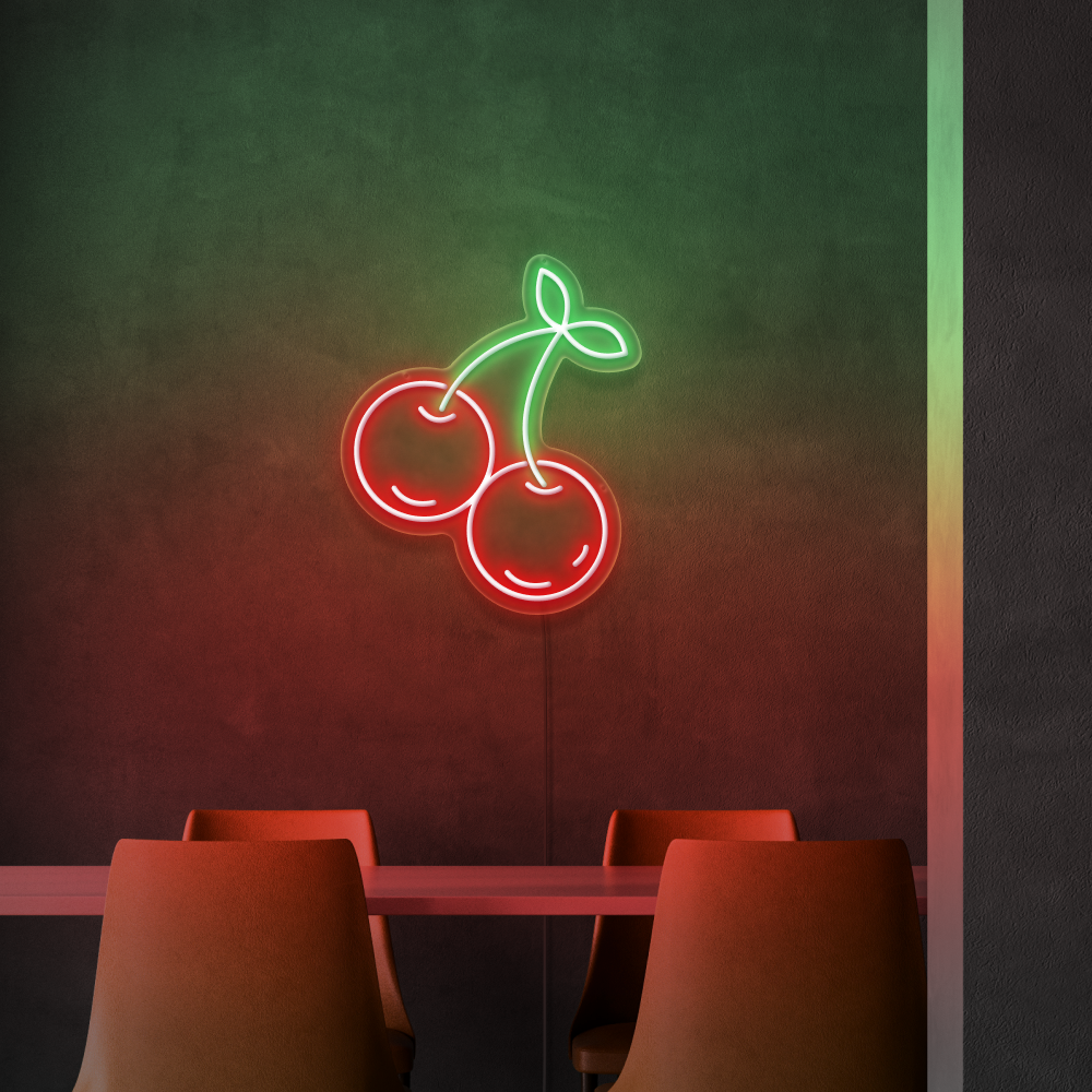 Cherry Neon Sign