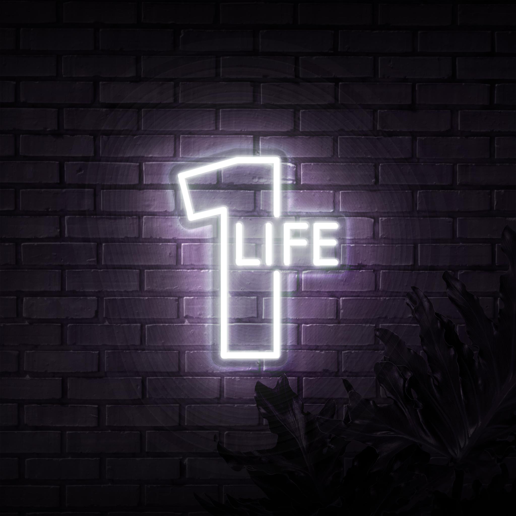 One Life Neon Sign